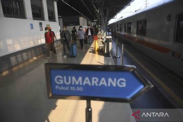 Stasiun Pasar Senen berangkatkan 14 ribu penumpang jelang Idul Adha