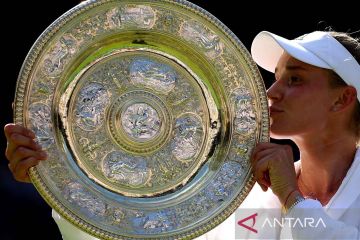 Elena Rybakina juarai Wimbledon 2022