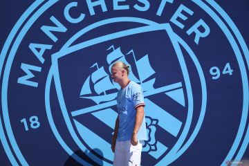 Erling Braut Haaland bergabung dengan Manchester City