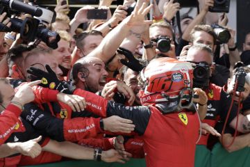 Leclerc bungkam suporter Verstappen dengan kemenangan di GP Austria