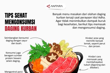 Tips sehat mengonsumsi daging kurban