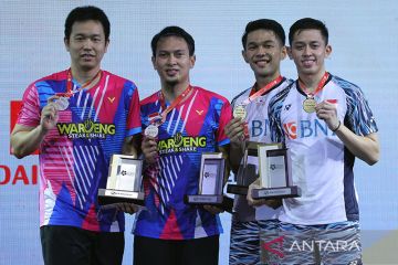 Dua gelar juara dan runner-up jadi buah tangan dari Malaysia Masters