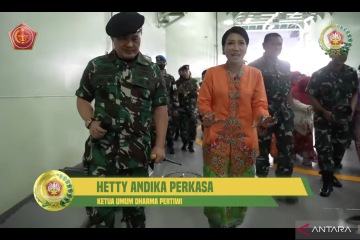 Hetty sebut fasilitas KRI Teluk Palu 523 jamin kenyamanan prajurit