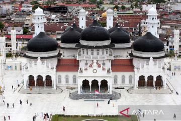 Masjid Raya Baiturrahman di Banda Aceh