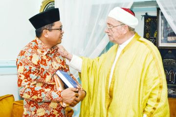 Dubes RI, imam besar Tunisia bahas kerja sama dengan masjid Istiqlal