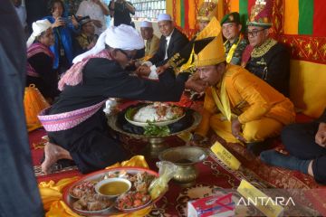 Tradisi adat seumeuleung Raja Daya Aceh