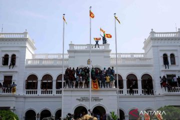 Sri Lanka darurat nasional, pengunjuk rasa duduki Kantor Perdana Menteri