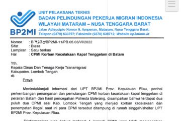 Belasan CPMI ilegal korban kapal tenggelam dipulangkan ke Lombok