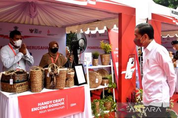 Presiden Jokowi minta pelaku UMKM mulai incar pasar ekspor
