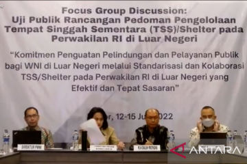 Kemlu susun pedoman pengelolaan "shelter" untuk perlindungan WNI