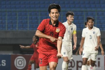 Laos U-19 segel tempat di partai final setelah tekuk Thailand 2-0