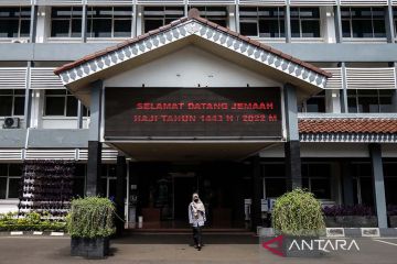 Persiapan menyambut kedatangan jamaah haji Indonesia di tanah air