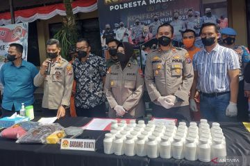Polresta Malang Kota menggagalkan peredaran puluhan ribu pil koplo