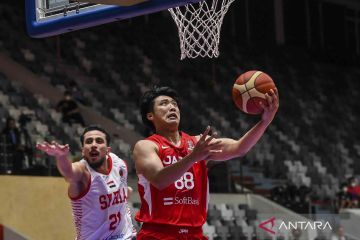 FIBA Asia Cup 2022: Jepang tekuk Suriah 117-56