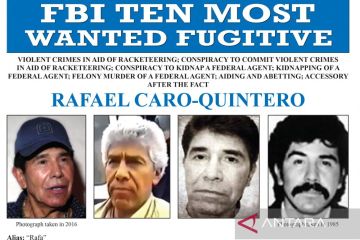 Meksiko tangkap gembong narkoba Caro Quintero