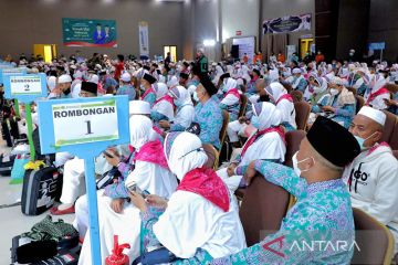 PPIH pastikan pemeriksaan COVID-19 tuntas di Asrama Haji Surabaya