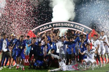 Arema FC jadikan gelar Piala Presiden modal penting arungi Liga 1