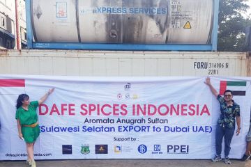 Eksportir Sulsel penuhi permintaan ekspor rempah ke Dubai