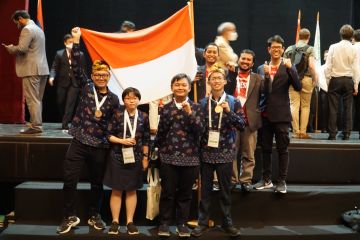 Indonesia raih dua medali emas dalam Olimpiade Biologi Internasional