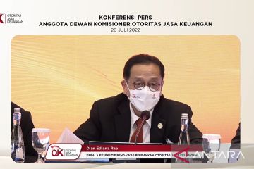 OJK akan terus efisiensikan pasar keuangan melalui konsolidasi bank