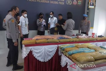 Polisi gagalkan peredaran ganja 44 kilogram di Jakarta