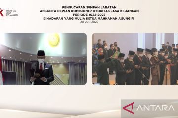 Mahkamah Agung lantik Anggota Dewan Komisioner OJK 2022-2027