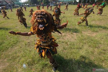 Tari Gedruk massal di Klaten