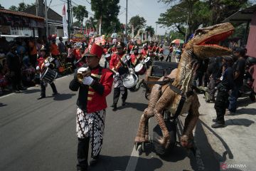 Kirab kebudayaan di Kabupaten Banten