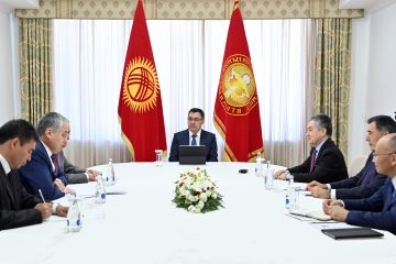 Zhaparov terima menlu Asia Tengah bahas kerja sama