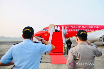 Presiden Joko Widodo tiba di Labuan Bajo