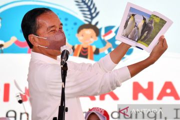 Jokowi minta relawan bantu pemerintah bersiap hadapi potensi resesi
