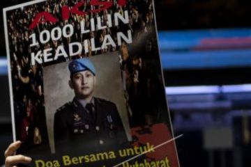 Aksi Seribu Lilin Untuk Brigadir Yosua Hutabarat atau Brigadir J