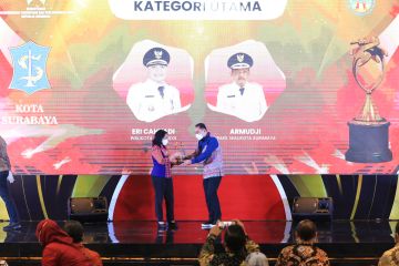 Surabaya raih penghargaan kota layak anak lima kali berturut-turut
