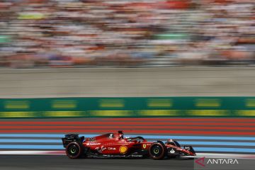 Charles Leclerc amankan posisi start terdepan F1 GP Prancis