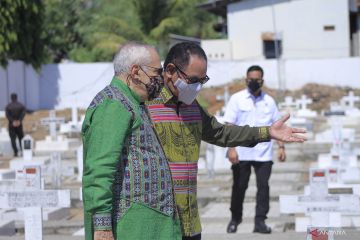Presiden Timor Leste ziarah ke Taman Makam Pahlawan NTT