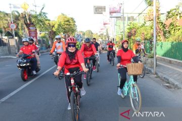 Universitas Jember kampanyekan bersepeda untuk hidup sehat