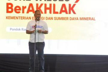 Pegawai Kementerian ESDM diminta terapkan nilai BerAKHLAK