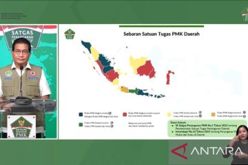 Hanya Jawa Tengah yang bentuk Satgas PMK di seluruh wilayah