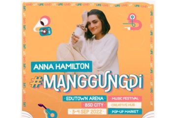 Anna Hamilton hingga Rendy Pandugo bakal meriahkan "ManggungDi" BSD