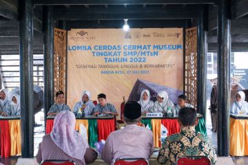 UPTD Museum Aceh bangkitkan gairah pelajar lewat cerdas cermat