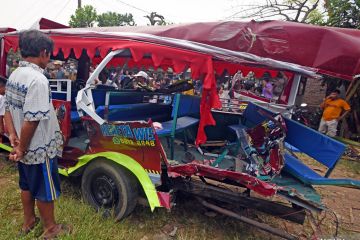 Jasa Raharja Banten berikan santunan korban kecelakaan odong-odong