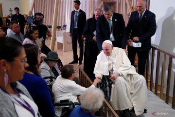 Paus Fransiskus siap mundur jika masalah kesehatannya kian serius