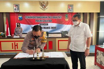 Polres Blitar gandeng RMI dukung swasembada gula nasional