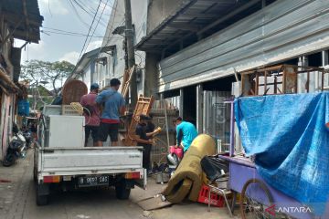 Polisi mengamankan kerusuhan eksekusi lahan di Pengadegan