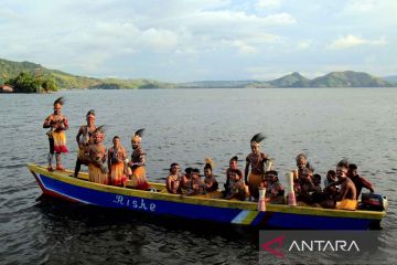 Pagelaran Budaya Nusantara di Sentani