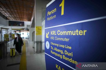 Stasiun BNI City akan melayani KRL Commuter Line