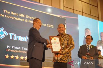 PT Timah raih GRC and Performance Excellence Award 2022