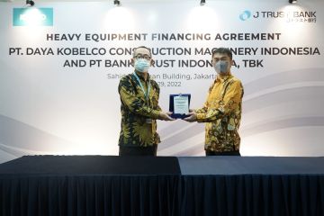 J Trust berkomitmen dukung pembiayaan alat berat Kobelco Indonesia
