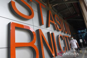 Stasiun BNI City uji coba melayani penumpang KRL