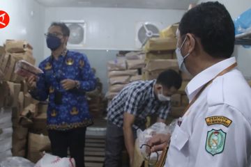 Dinas Ketahanan Pangan tinjau kualitas dan keamanan daging beku